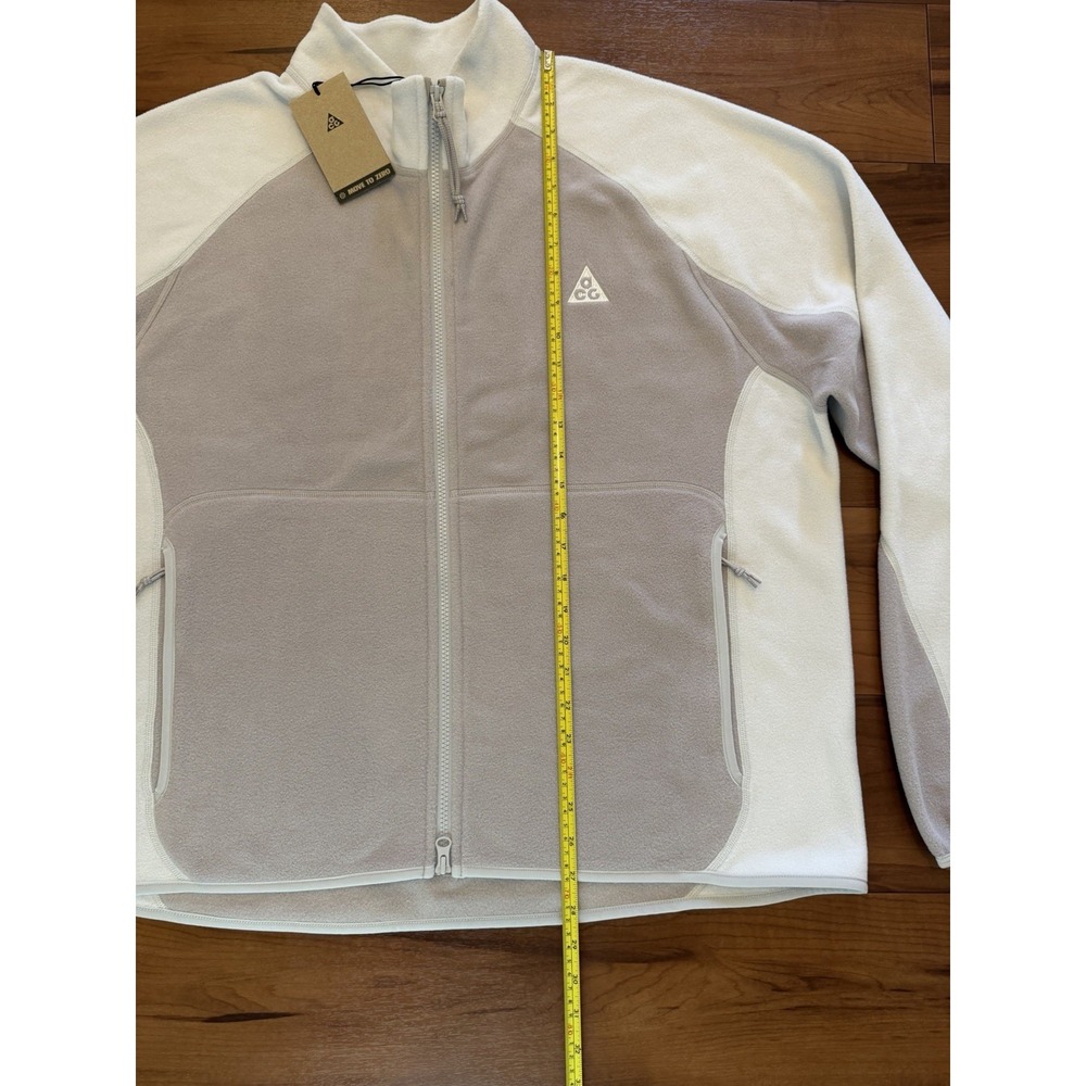Nike ACG "Wolf Tree" Full-Zip Jacket IF0964-009 Grey White $135 Unisex Size XL - Picture 10 of 13